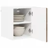 Fali konyhaszekrény 2 pcs Füstölt tölgy 30 x 31 x 40 cm Faanyag
