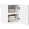 Fali konyhaszekrény 2 pcs Szürke Sonoma 30 x 31 x 40 cm Faanyag