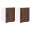 Fali konyhaszekrény 2 pcs Barna Tölgy 30 x 31 x 40 cm Faanyag