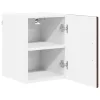 Fali konyhaszekrény 2 pcs Barna Tölgy 30 x 31 x 40 cm Faanyag