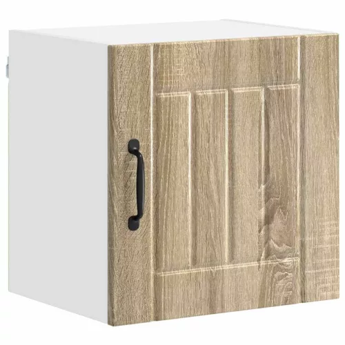 Fali konyhaszekrény 2 pcs Sonoma tölgy 40 x 31 x 40 cm Faanyag