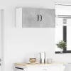 Fali konyhaszekrény 2 pcs Beton Szürke 40 x 31 x 40 cm Faanyag
