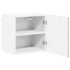 Fali konyhaszekrény 2 pcs Beton Szürke 40 x 31 x 40 cm Faanyag