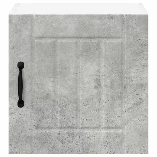 Fali konyhaszekrény 2 pcs Beton Szürke 40 x 31 x 40 cm Faanyag