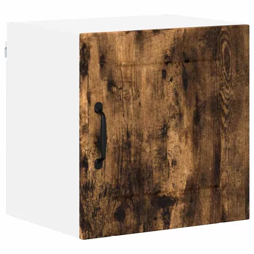 Fali konyhaszekrény 2 pcs Füstölt tölgy 40 x 31 x 40 cm Faanyag