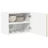 Fali konyhaszekrény 2 pcs Sonoma tölgy 50 x 31 x 40 cm Faanyag