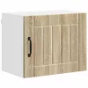 Fali konyhaszekrény 2 pcs Sonoma tölgy 50 x 31 x 40 cm Faanyag