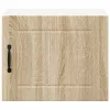 Fali konyhaszekrény 2 pcs Sonoma tölgy 50 x 31 x 40 cm Faanyag