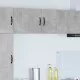 Fali konyhaszekrény Beton Szürke 50 x 31 x 40 cm Faanyag
