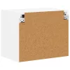 Fali konyhaszekrény 2 pcs Magas Fényű Fehér 50 x 31 x 40 cm