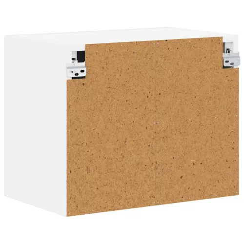 Fali konyhaszekrény 2 pcs Magas Fényű Fehér 50 x 31 x 40 cm