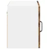 Fali konyhaszekrény 2 pcs Füstölt tölgy 50 x 31 x 40 cm Faanyag
