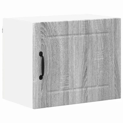 Fali konyhaszekrény 2 pcs Szürke Sonoma 50 x 31 x 40 cm Faanyag