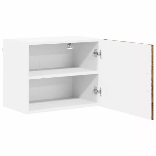 Fali konyhaszekrény 2 pcs Öreg fa 50 x 31 x 40 cm Faanyag