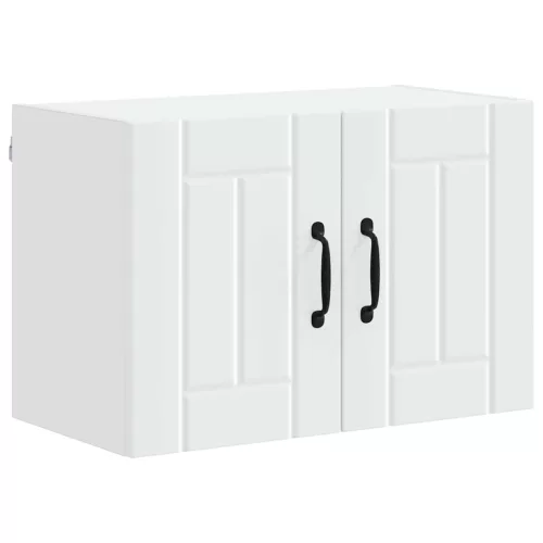 Fali konyhaszekrény 2 pcs Fehér 60 x 31 x 40 cm Faanyag