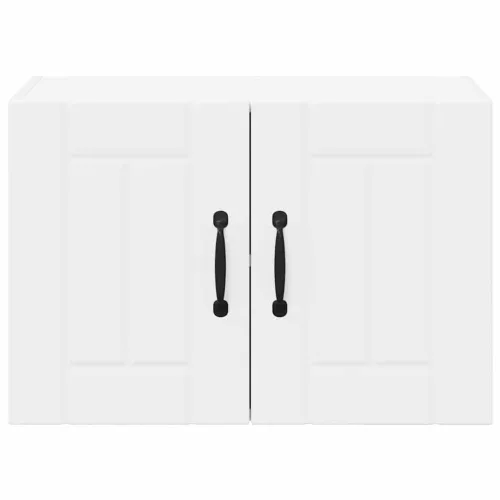 Fali konyhaszekrény 2 pcs Fehér 60 x 31 x 40 cm Faanyag