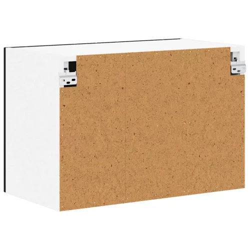 Fali konyhaszekrény 2 pcs Fekete 60 x 31 x 40 cm Faanyag