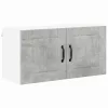 Fali konyhaszekrény Beton Szürke 80 x 31 x 40 cm Faanyag