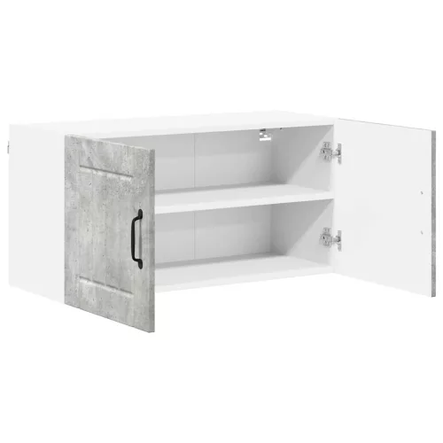 Fali konyhaszekrény Beton Szürke 80 x 31 x 40 cm Faanyag