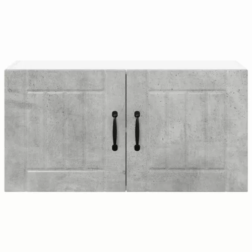 Fali konyhaszekrény Beton Szürke 80 x 31 x 40 cm Faanyag