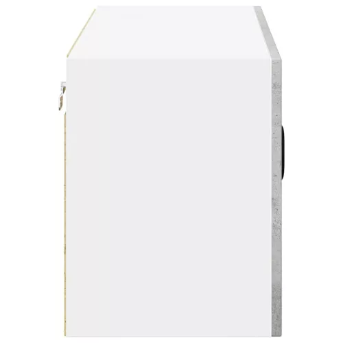 Fali konyhaszekrény Beton Szürke 80 x 31 x 40 cm Faanyag