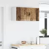Fali konyhaszekrény polcokkal Öreg fa 80 x 31 x 40 cm Faanyag