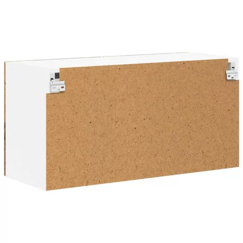 Fali konyhaszekrény polcokkal Öreg fa 80 x 31 x 40 cm Faanyag