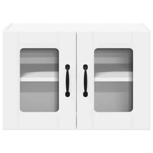 Fali konyhaszekrény 2 pcs Fehér 60 x 31 x 40 cm Faanyag