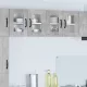 Fali konyhaszekrény 2 pcs Beton Szürke 60 x 31 x 40 cm Faanyag