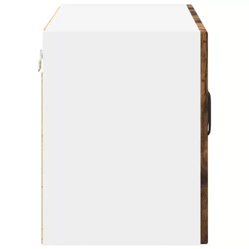 Fali konyhaszekrény 2 pcs Füstölt tölgy 60 x 31 x 40 cm Faanyag