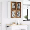 Fali konyhaszekrény polcokkal Öreg fa 60 x 31 x 40 cm Faanyag
