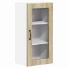 Fali konyhaszekrény 2 pcs Sonoma tölgy 40 x 31 x 80 cm Faanyag