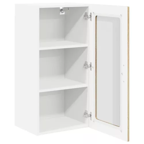 Fali konyhaszekrény 2 pcs Sonoma tölgy 40 x 31 x 80 cm Faanyag