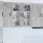 Fali konyhaszekrény 2 pcs Beton Szürke 40 x 31 x 80 cm Faanyag