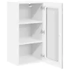 Fali konyhaszekrény 2 pcs Beton Szürke 40 x 31 x 80 cm Faanyag