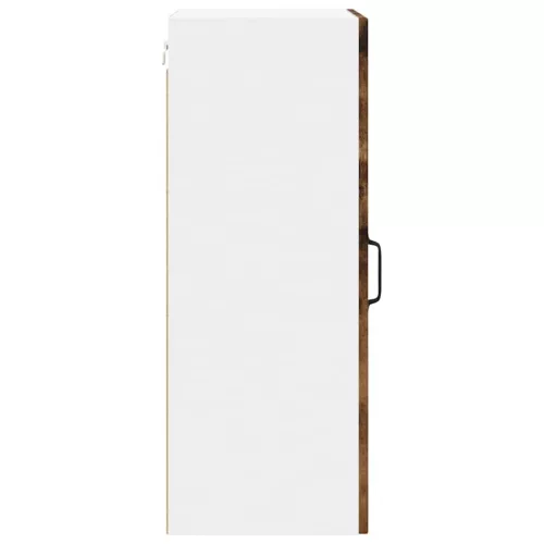 Fali konyhaszekrény 2 pcs Füstölt tölgy 40 x 31 x 80 cm Faanyag