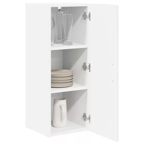 Fali konyhaszekrény 2 pcs Fehér 30 x 31 x 80 cm Faanyag
