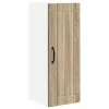 Fali konyhaszekrény 2 pcs Sonoma tölgy 30 x 31 x 80 cm Faanyag