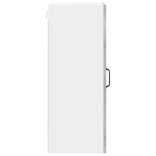Fali konyhaszekrény 2 pcs Beton Szürke 30 x 31 x 80 cm Faanyag