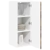 Fali konyhaszekrény 2 pcs Füstölt tölgy 30 x 31 x 80 cm Faanyag