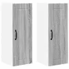 Fali konyhaszekrény 2 pcs Szürke Sonoma 30 x 31 x 80 cm Faanyag
