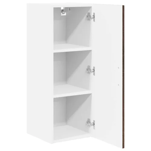 Fali konyhaszekrény 2 pcs Barna Tölgy 30 x 31 x 80 cm Faanyag