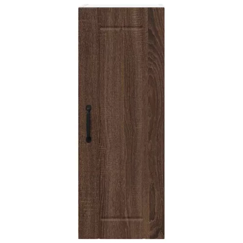 Fali konyhaszekrény 2 pcs Barna Tölgy 30 x 31 x 80 cm Faanyag