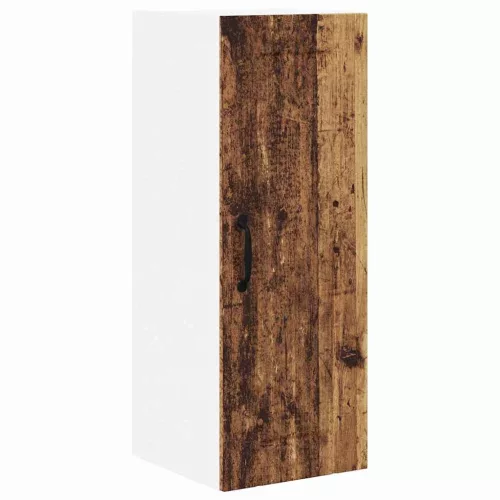 Fali konyhaszekrény 2 pcs Öreg fa 30 x 31 x 80 cm Faanyag