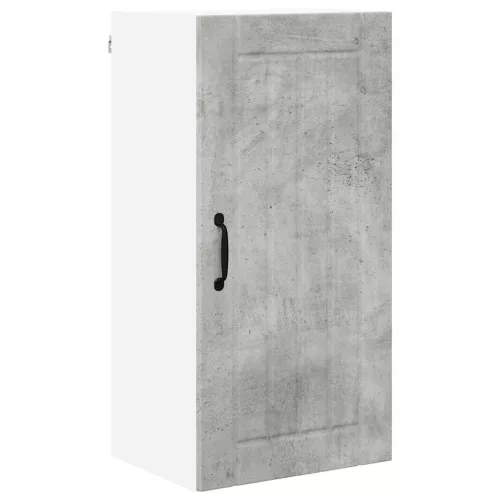 Fali konyhaszekrény Beton Szürke 40 x 31 x 80 cm Faanyag