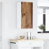 Fali konyhaszekrény polcokkal Öreg fa 40 x 31 x 80 cm Faanyag