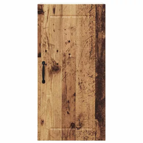 Fali konyhaszekrény polcokkal Öreg fa 40 x 31 x 80 cm Faanyag