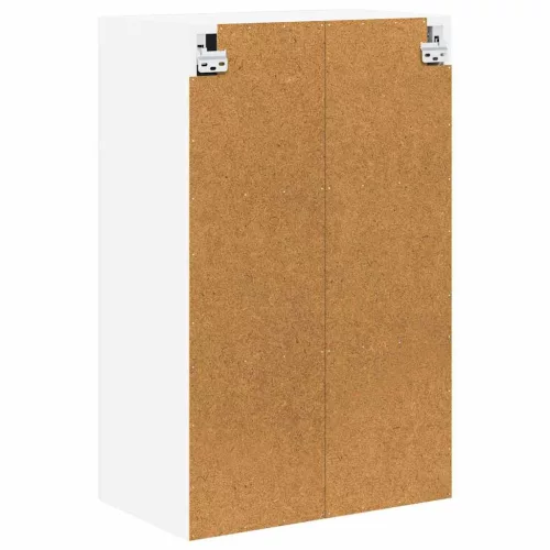 Fali konyhaszekrény polcokkal Fehér 50 x 31 x 80 cm Faanyag