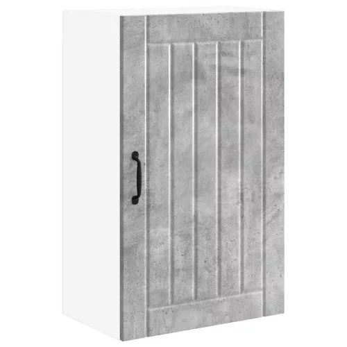 Fali konyhaszekrény Beton Szürke 50 x 31 x 80 cm Faanyag