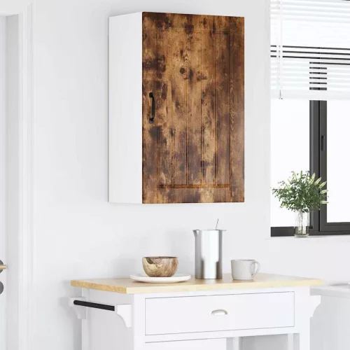Fali konyhaszekrény Füstölt tölgy 50 x 31 x 80 cm Faanyag